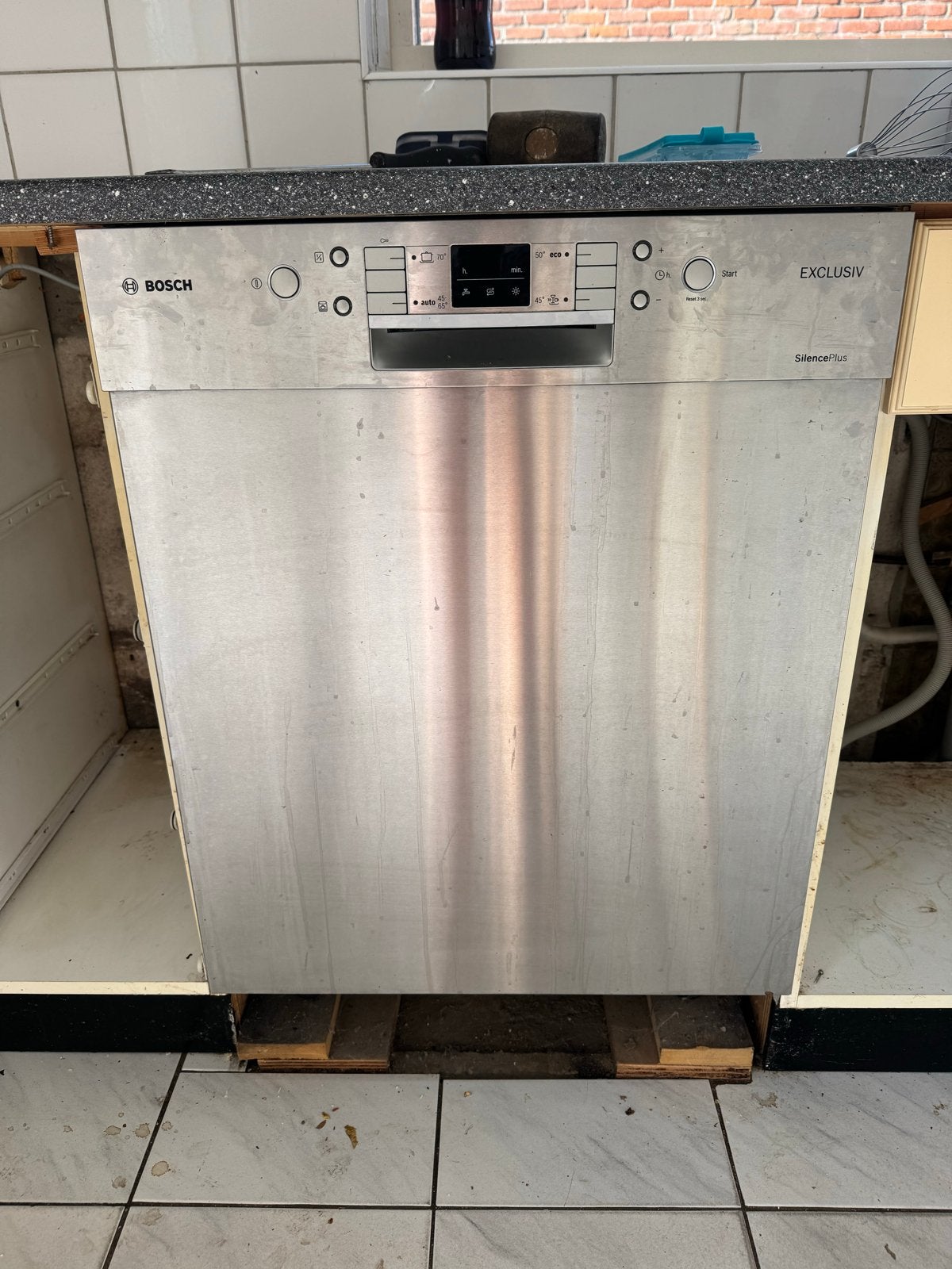 Bosch Exclusiv SilencePlus Vaatwasser SMU84M05EU/01, Witgoed en Apparatuur, Vaatwasmachines, Ophalen, Gebruikt, 60 cm of meer