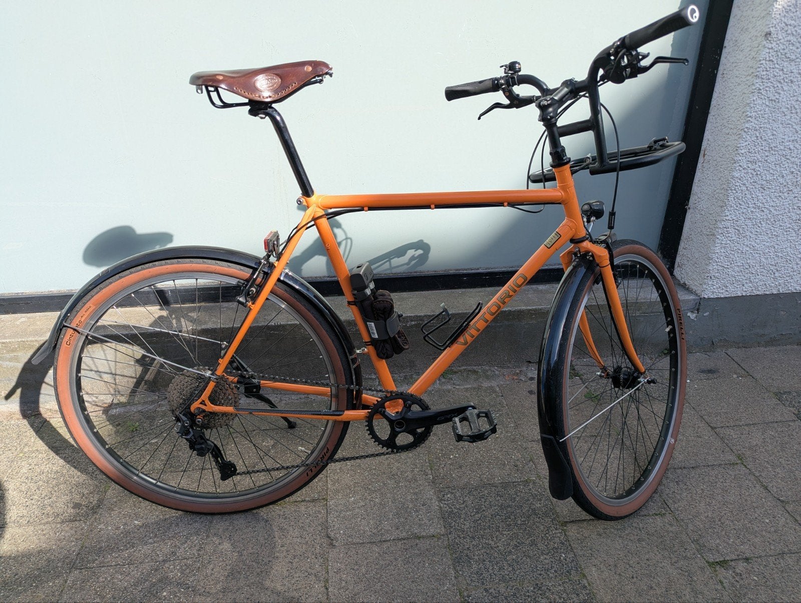 Vittorio custom build gravel maat 58, 57 cm of meer, Zo goed als nieuw, Geen vering, Ophalen