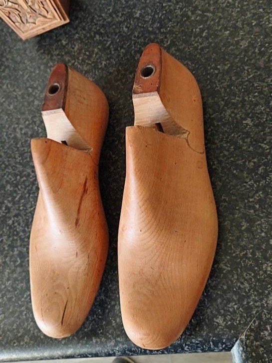 Vintage Houten Schoenleesten, Ophalen of Verzenden