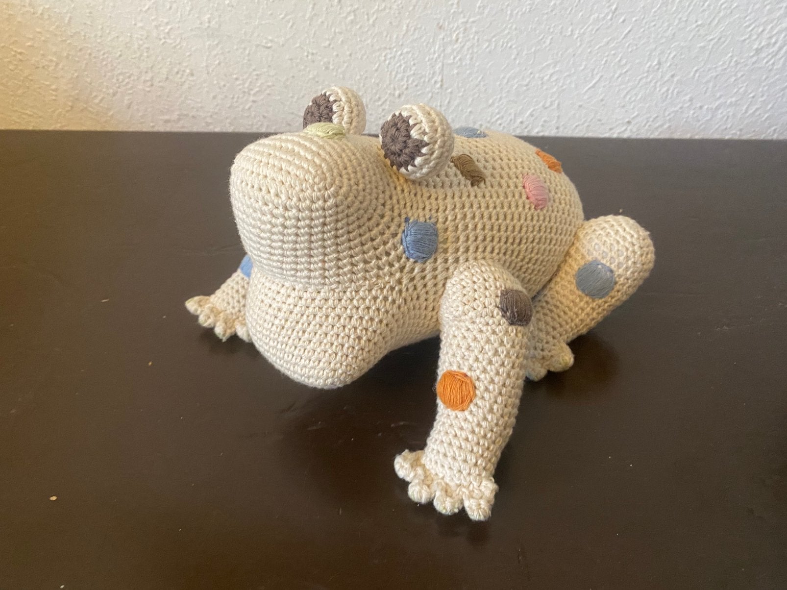 Nette kikker knuffel van Anne-Claire Petit, Ophalen of Verzenden, Zo goed als nieuw, Kikker