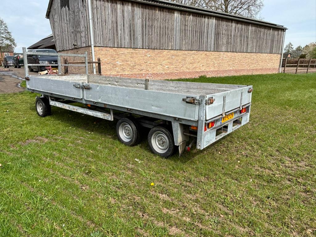Tridem drieas schamelwagen koopje !!!, Ophalen of Verzenden