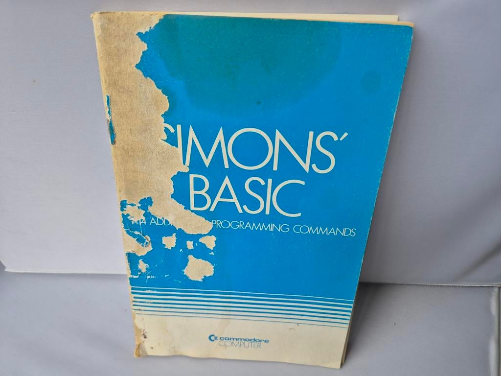 Simon's Basic User.Manual Commodore 64, Computers en Software, Ophalen of Verzenden