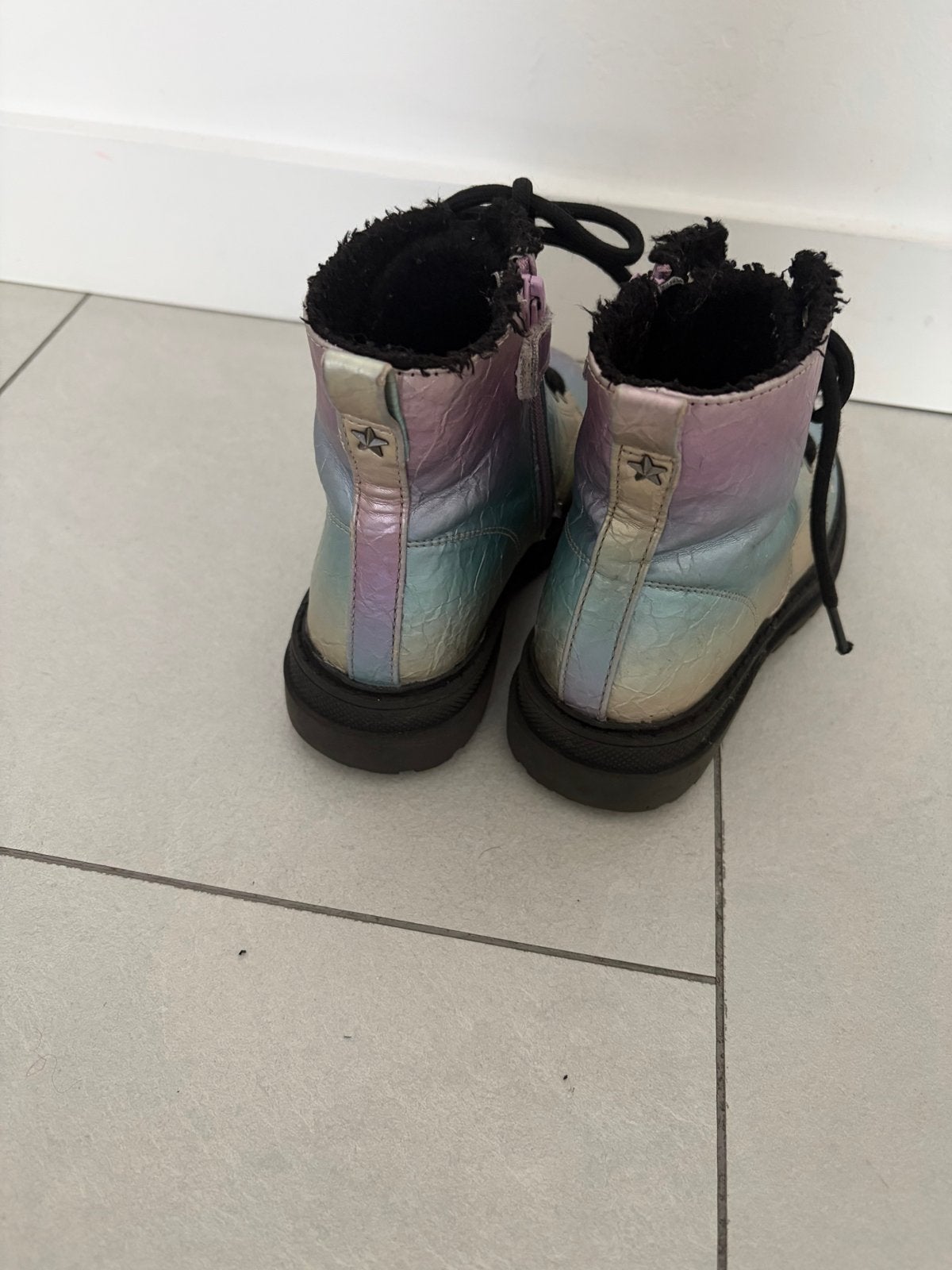NEXT Regenboog Laarzen Maat 31 voor Meisjes, Ophalen of Verzenden, Gebruikt, Meisje, Laarzen