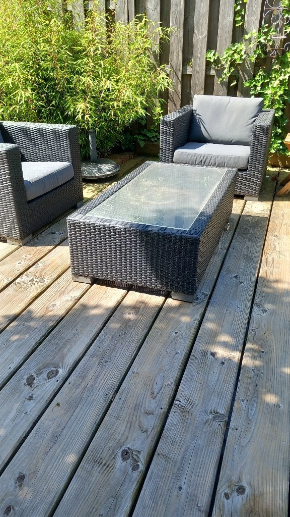 Tuinmeubelen, Tuin en Terras, Tuinsets en Loungesets, Ophalen, Gebruikt, Bijzettafel, Loungeset