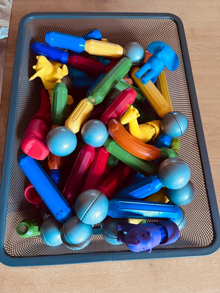 Uitgebreide Smartmax set: dieren, ballen, bochten en rechte, Kinderen en Baby's, Ophalen of Verzenden, Gebruikt, Overige merken