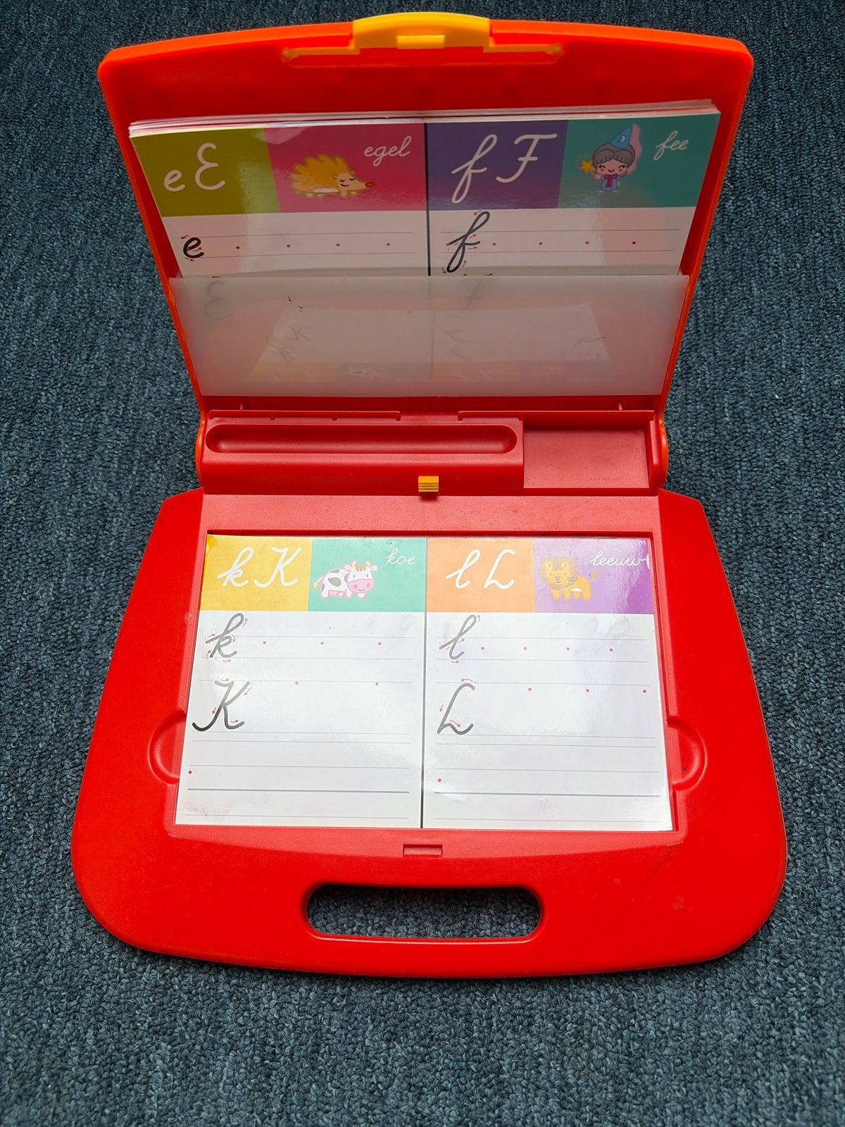 Leer schrijven oefenbord - Zonder stift, Ophalen, Gebruikt, Taal en Lezen