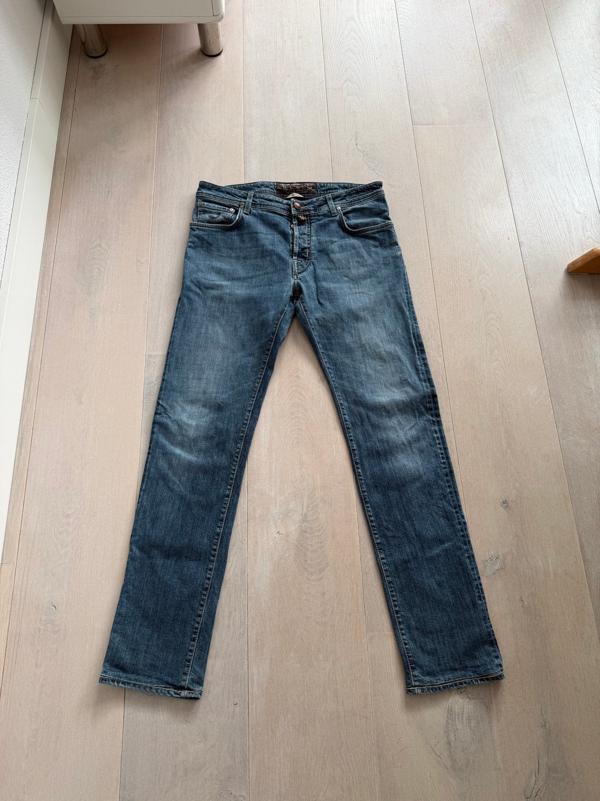 Jacob Cohen Jeans - Type 688 C - Maat W36, Ophalen of Verzenden, Gedragen, Blauw, W36 - W38 (confectie 52/54)
