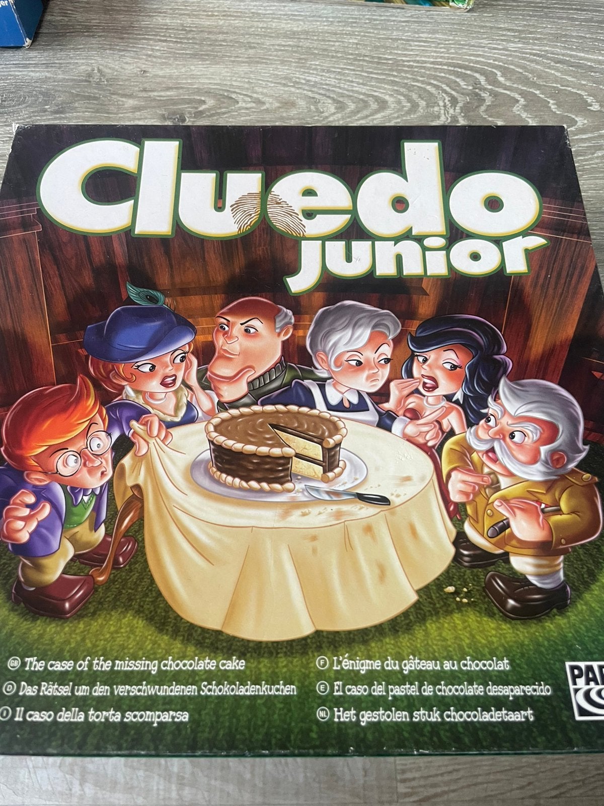 Cluedo Junior, Vijf spelers of meer, Ophalen, Gebruikt