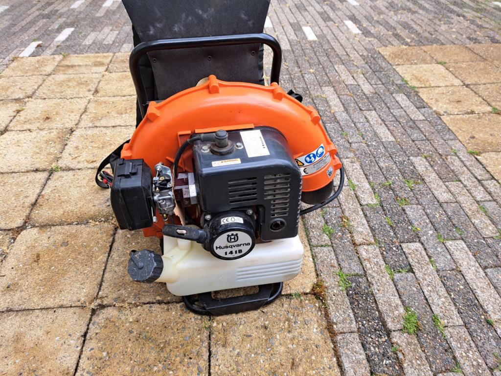 Husqvarna bladblazer, Tuin en Terras, Ophalen of Verzenden, Gebruikt, Benzine