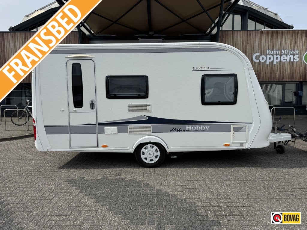 Hobby Excellent 410 SFE 2011 MOVER + ISABELLA!!!, Bedrijf, Treinzit, 4 tot 5 meter, Schokbreker
