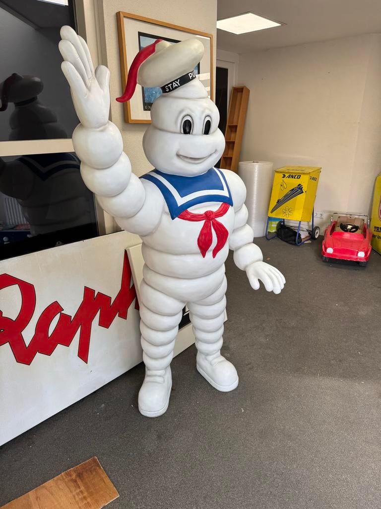 Grote Stay Puft Marshmallow Man Beeld - Ghostbusters, Ophalen, Gebruikt, ., .