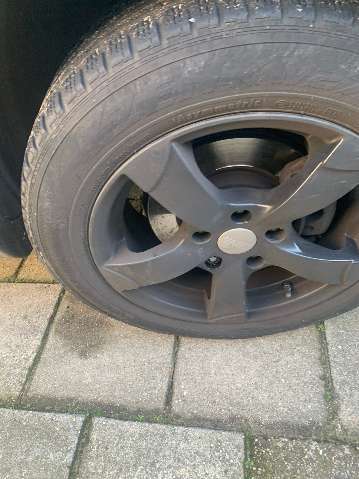 Zwarte lichtmetalen velgen, Ophalen, Gebruikt