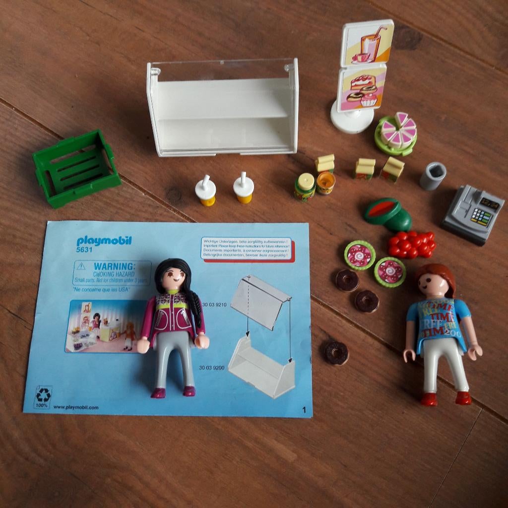 Playmobil 5631 Lunchroom set, Ophalen of Verzenden, Gebruikt