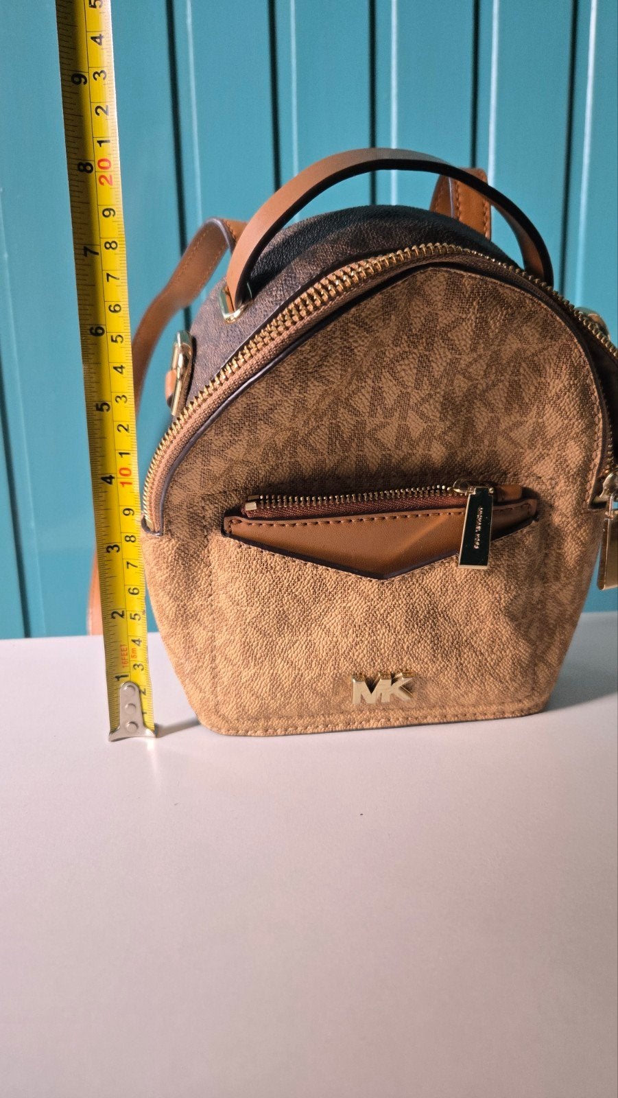 Michael Kors rugzakje/schoudertasje - Zo goed als nieuw, Overige merken, Minder dan 30 cm, Ophalen of Verzenden, Minder dan 25 cm
