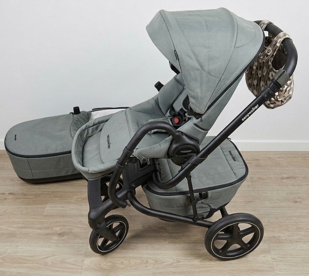 Easywalker Jimmey kinderwagen met reiswieg, Kinderen en Baby's, Kinderwagens en Combinaties, Gebruikt, Combiwagen, Verstelbare duwstang