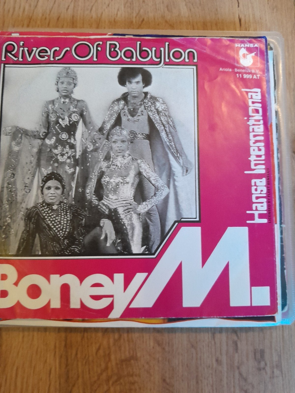 Boney m 7inch rivers of babylon, Cd's en Dvd's, Ophalen of Verzenden, Zo goed als nieuw, Pop
