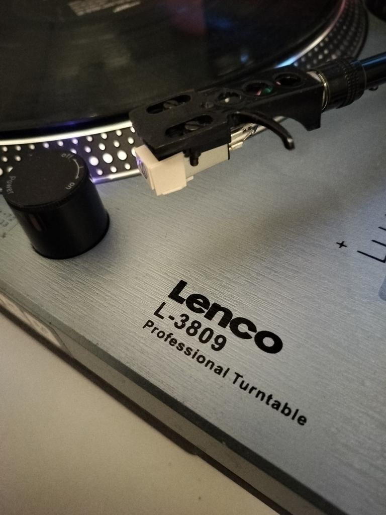 Lenco L-3809 Professionele Platenspeler - Zo goed als nieuw, Overige merken, Pitch-regelaar, Ophalen of Verzenden, Zo goed als nieuw