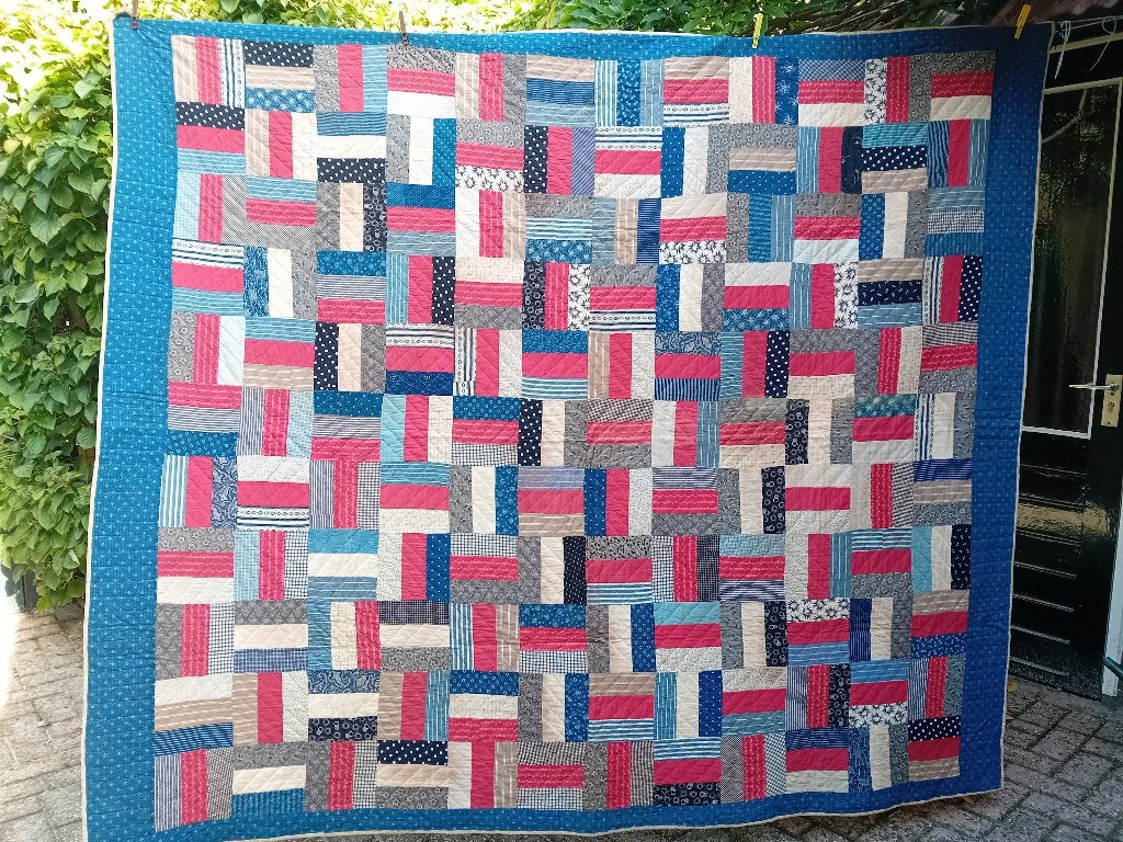 Antieke Quilt., Ophalen of Verzenden