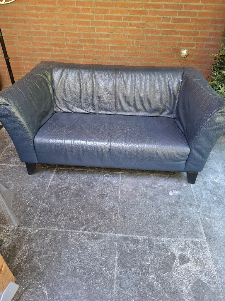 Gratis 2 persoons bank, Huis en Inrichting, Banken | Bankstellen, Ophalen, Gebruikt, Minder dan 75 cm, 150 tot 200 cm