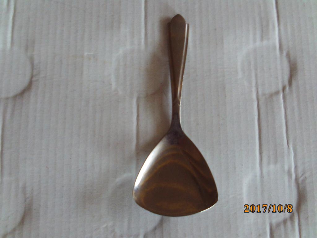 gero zilmeta theeschep nr. 573 stropdas, Ophalen of Verzenden, Gebruikt, Rvs of Chroom