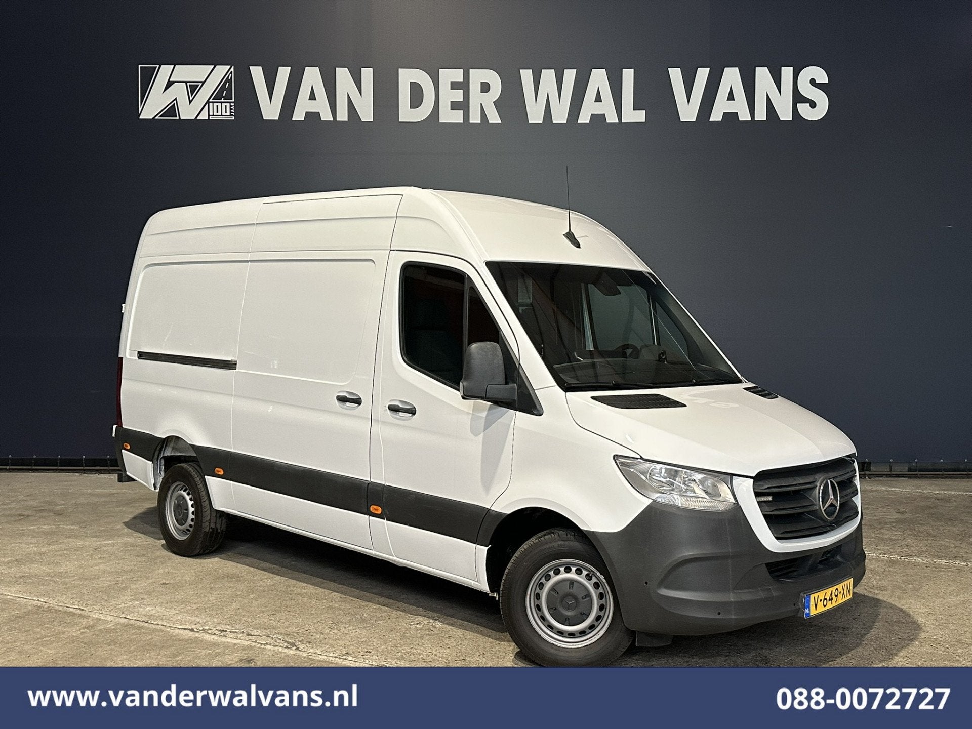 Mercedes-Benz Sprinter 316 CDI 164pk 3500kg Trekhaak L2H2 Eu, Auto's, Multifunctioneel stuurwiel, Dealer onderhouden, Gebruikt