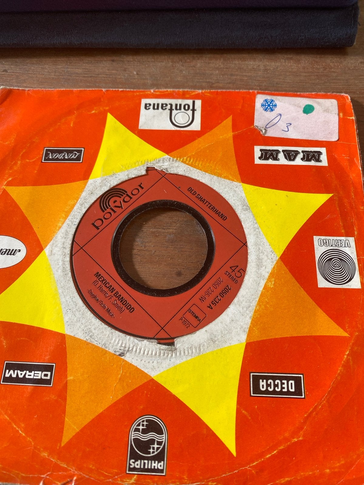 Old Shatterhand - Mexican Bandido (Single), Gebruikt, 7 inch, Ophalen of Verzenden, Pop