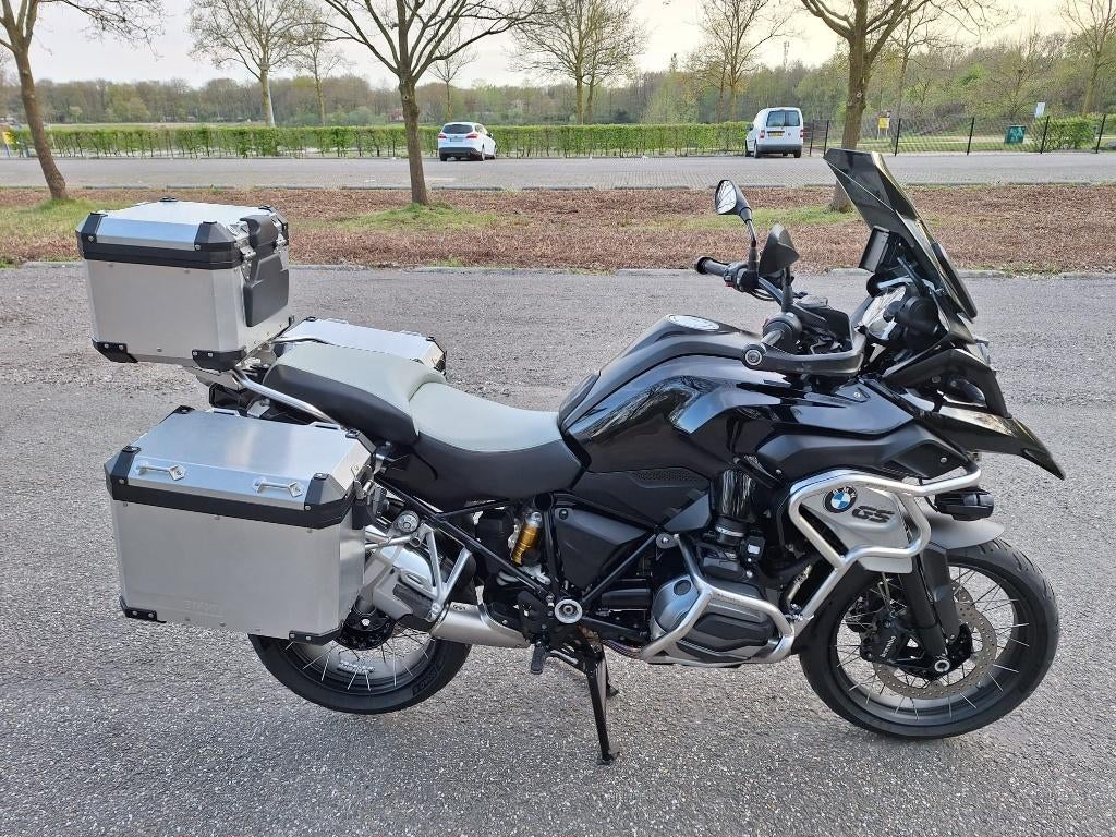 BMW R1200 GS Black full options, bj 2015, 81263 km, 2 cilinders, Motorrijbewijs A, Gebruikt, 1170 cc