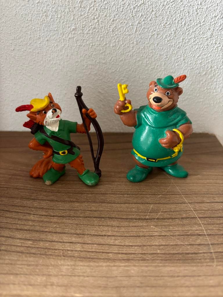 Robin Hood en Little John figuren, Verzamelen, Ophalen, Gebruikt