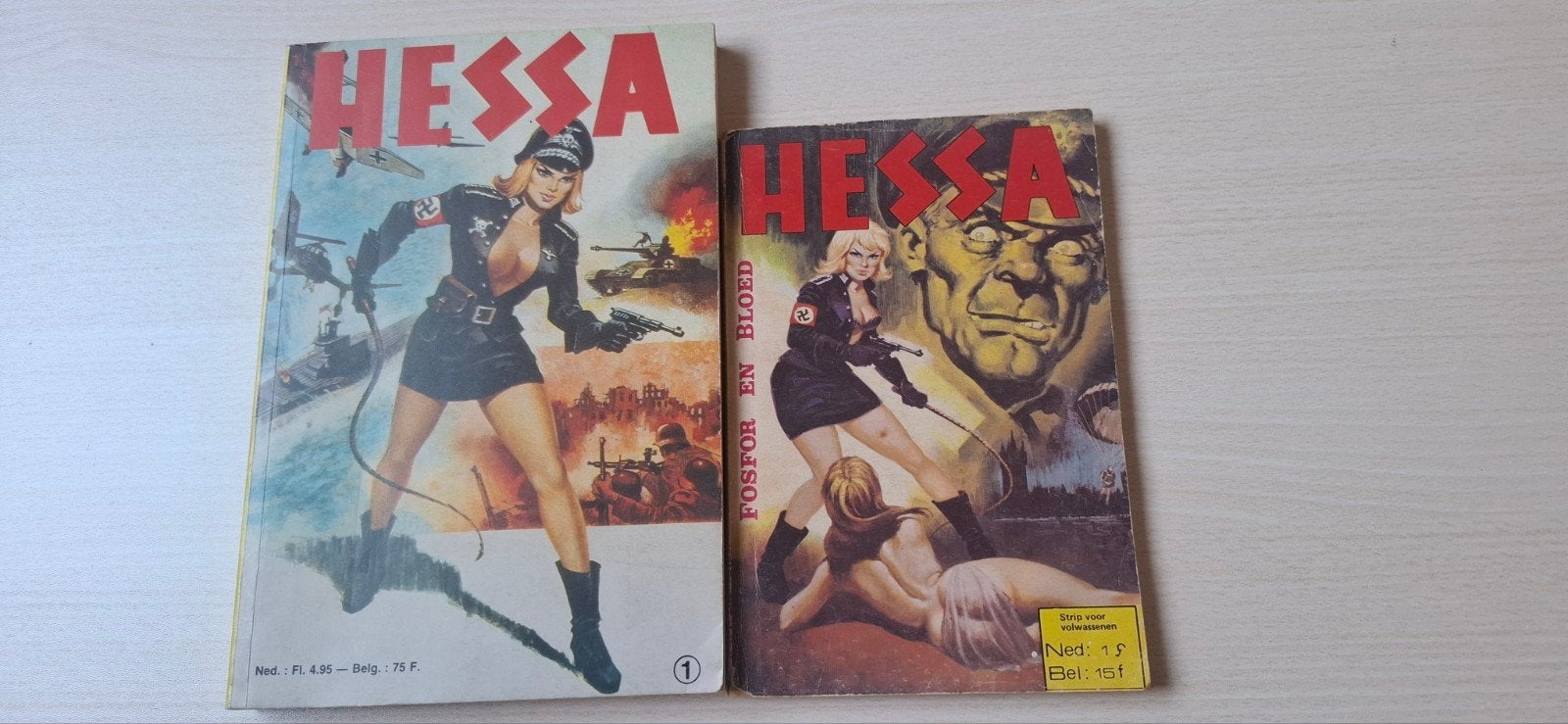 Hessa xl nummer 1strip voor volwassenen, Boeken, Eén comic, Ophalen of Verzenden, Gelezen, Europa