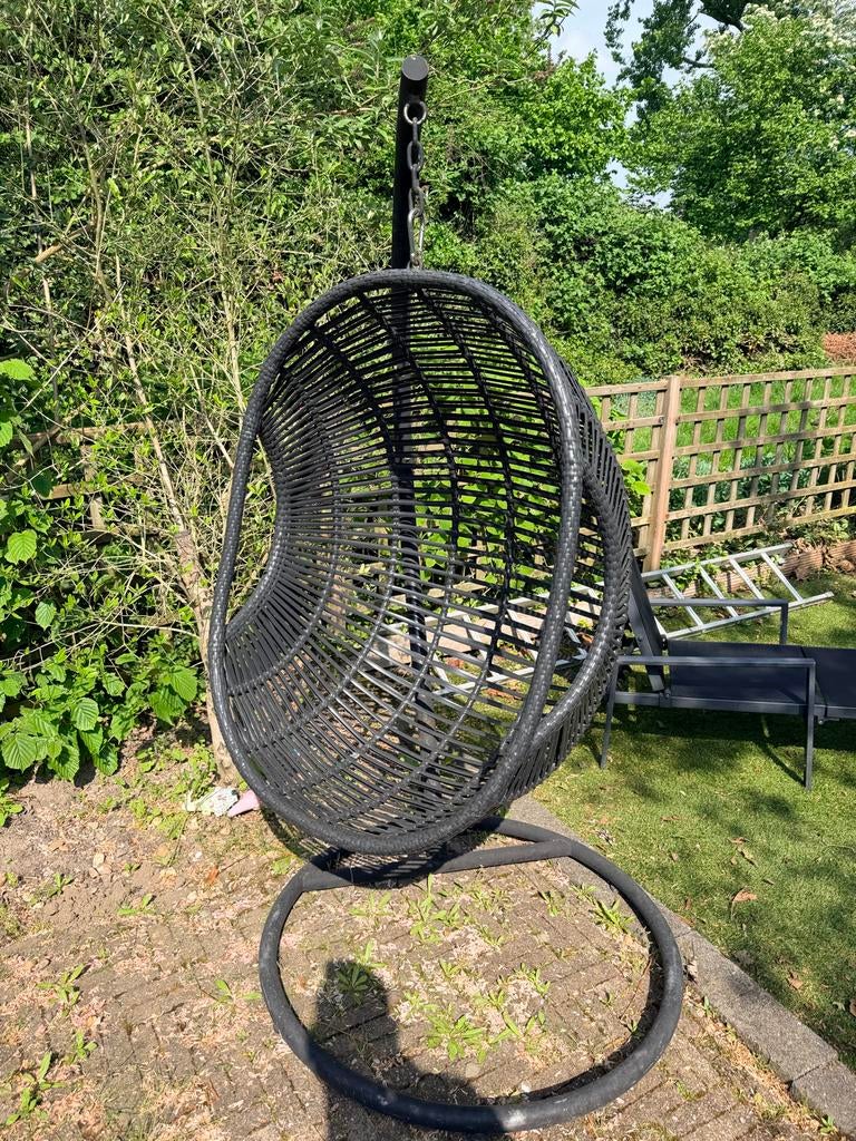 Comfortabele hangstoel in goede staat ei, Ophalen, Gebruikt, Wicker