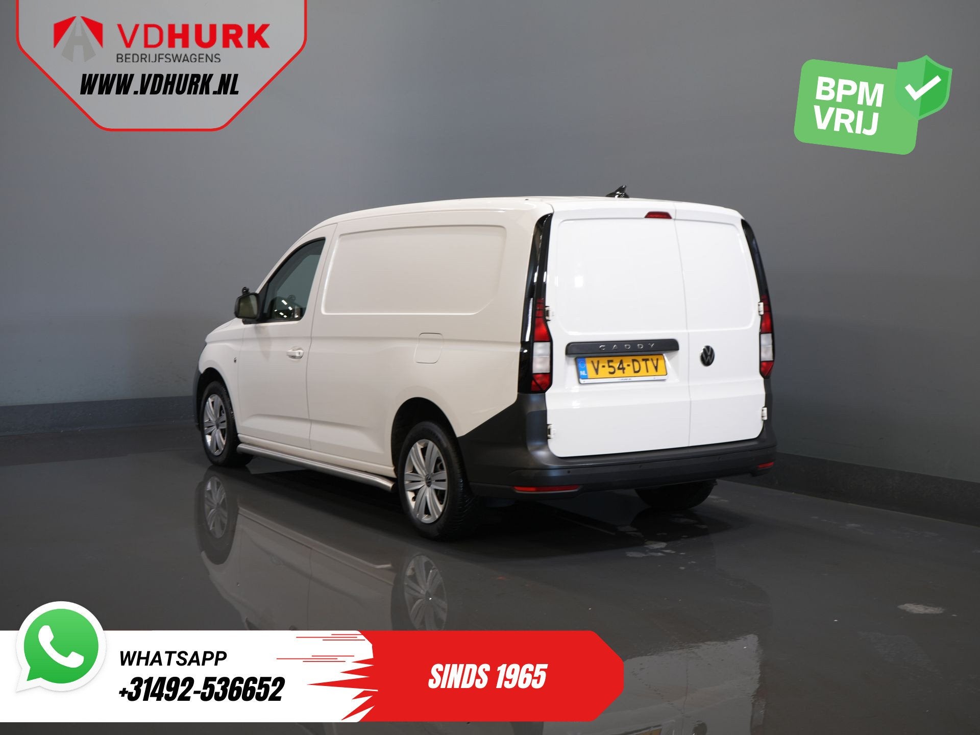 Volkswagen Caddy Cargo Maxi 2.0 TDI 125 pk DSG Aut. Carplay/, Stof, Gebruikt, Euro 6, 4 cilinders