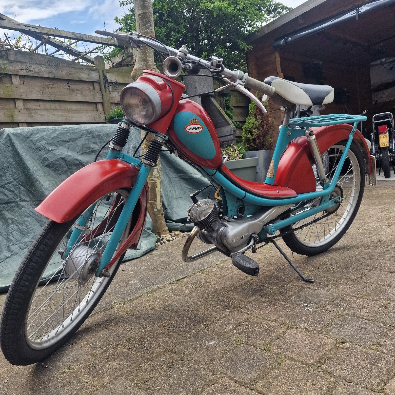 Monarpeden bromfiets met NSU motor - Klassieke charme, 2 versnellingen, Maximaal 25 km/u, Ophalen, Overige merken