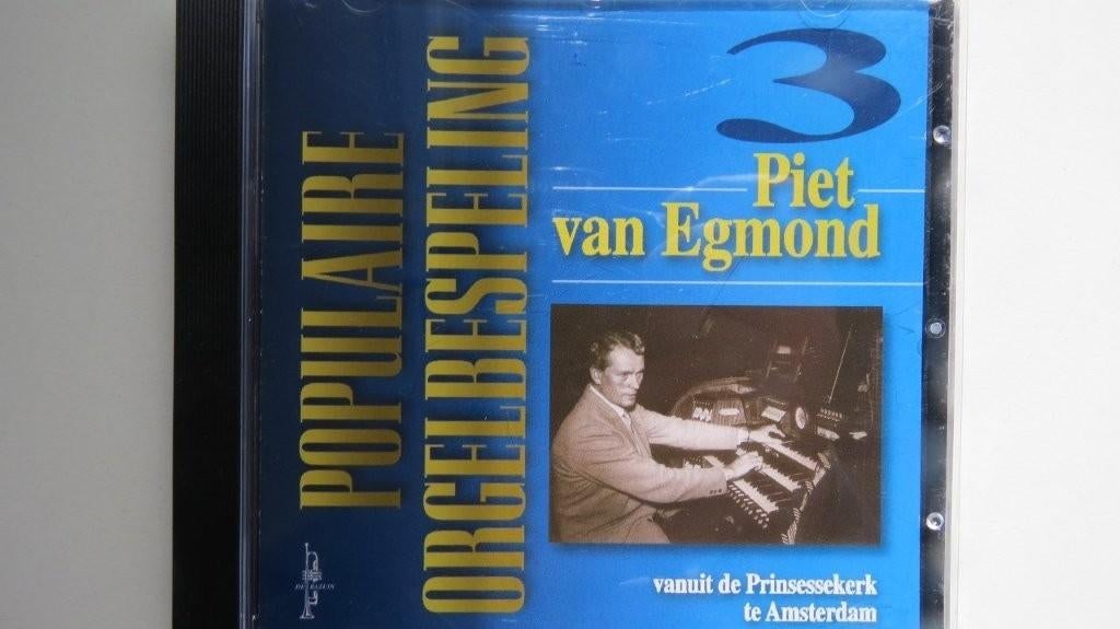 Cd orgel: Piet van Egmond, Populaire orgelbespeling deel 3, Cd's en Dvd's, Ophalen of Verzenden, Classicisme, Zo goed als nieuw