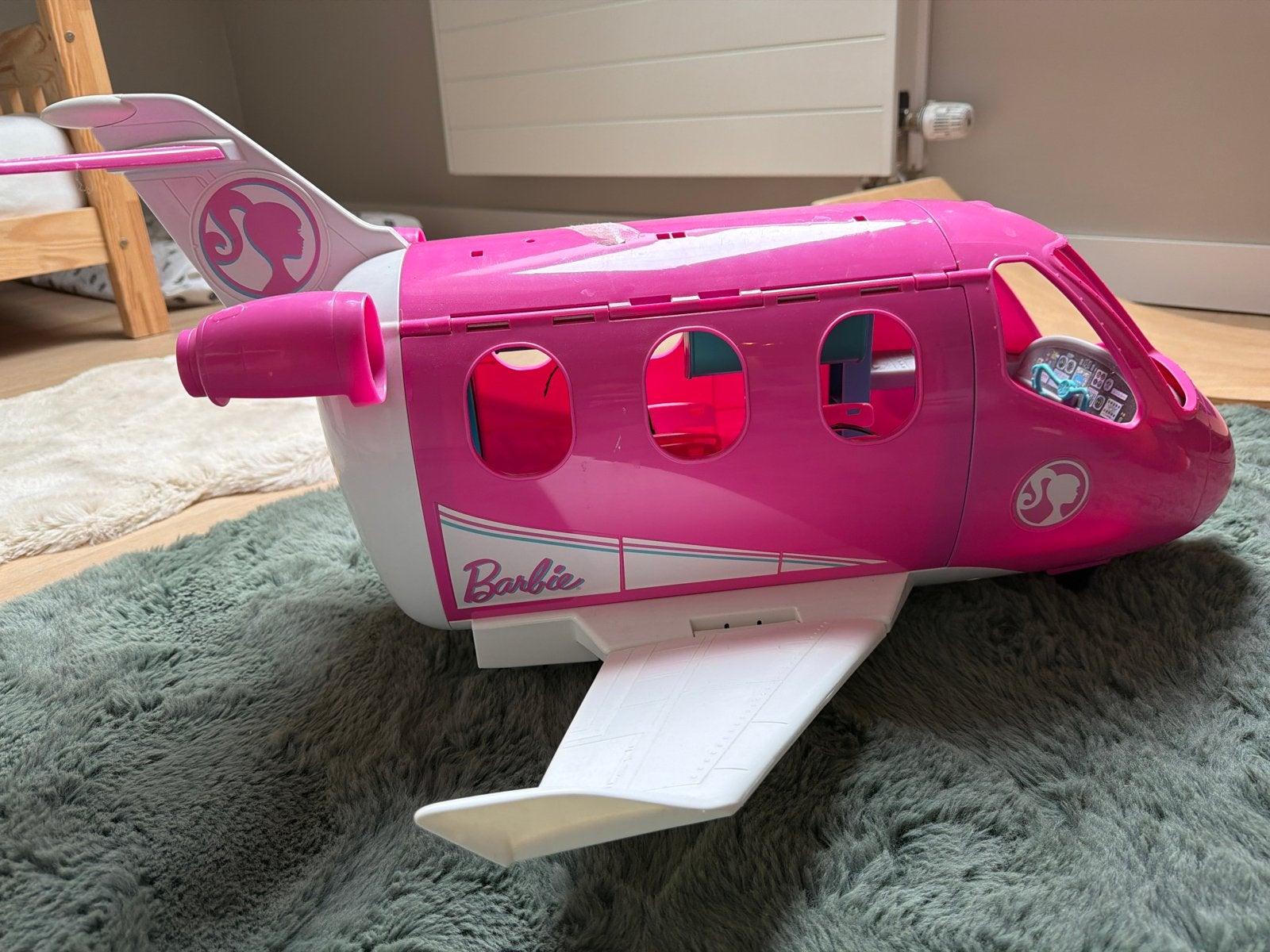 Barbie Vliegtuig, Ophalen, Gebruikt