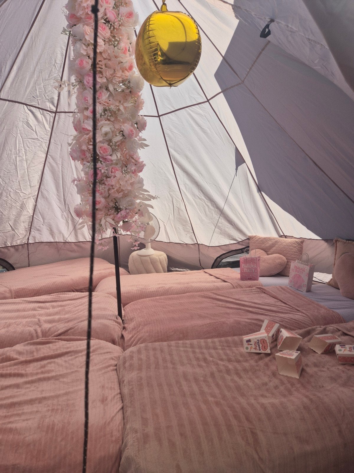 Tent huren 6 personen slaapfeestje!! TW HUUR, Ophalen of Verzenden, Overige typen