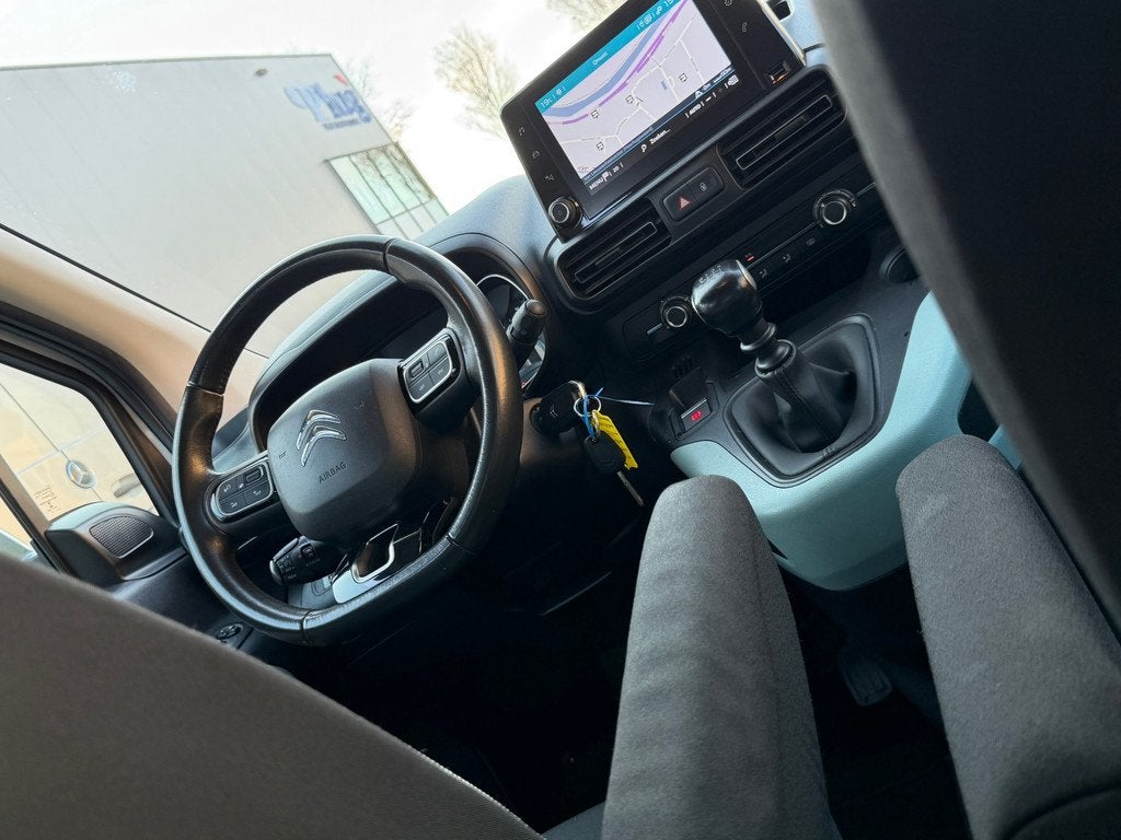 Citroen Berlingo 1.2 PureTech Feel So Good - Blanc Glacier -, Auto's, Citroën, Voorwielaandrijving, Stof, Gebruikt, 1199 cc