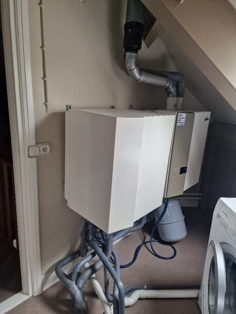 Nefit Excellent Ecomline HR CV ketel + Boiler + Expansievat, Ophalen, Gebruikt, Hoog rendement (Hr), Cv-ketel of Combi-ketel