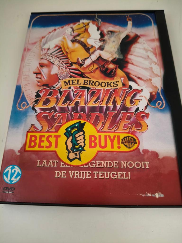 Mel Brooks - Blazing Saddles ~ 1974, Ophalen, 1960 tot 1980, Zo goed als nieuw, Komedie
