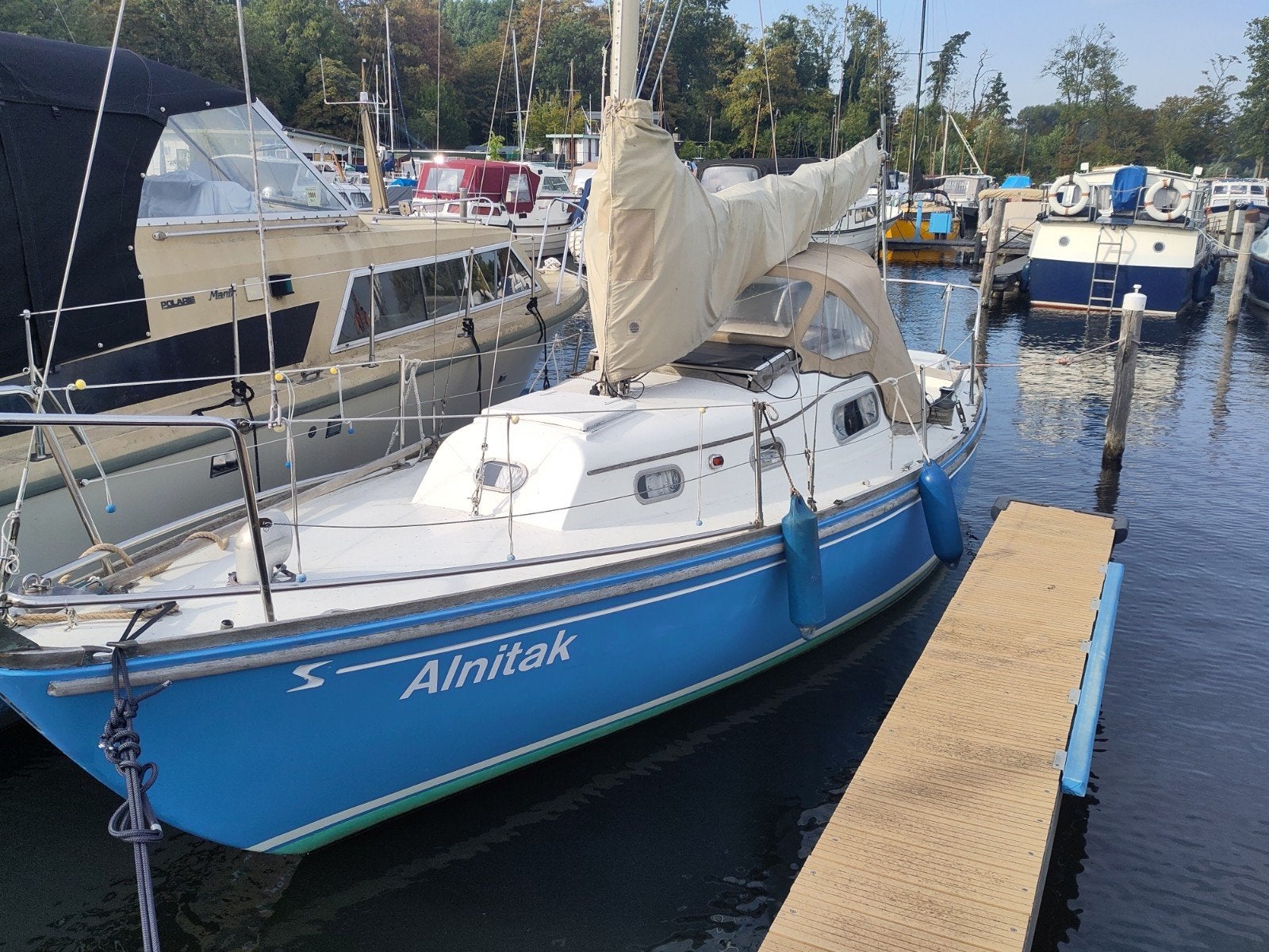 kajuitzeilboot Sailmaster 26, Watersport en Boten, Ophalen, Gebruikt, Binnenboordmotor, 10 pk