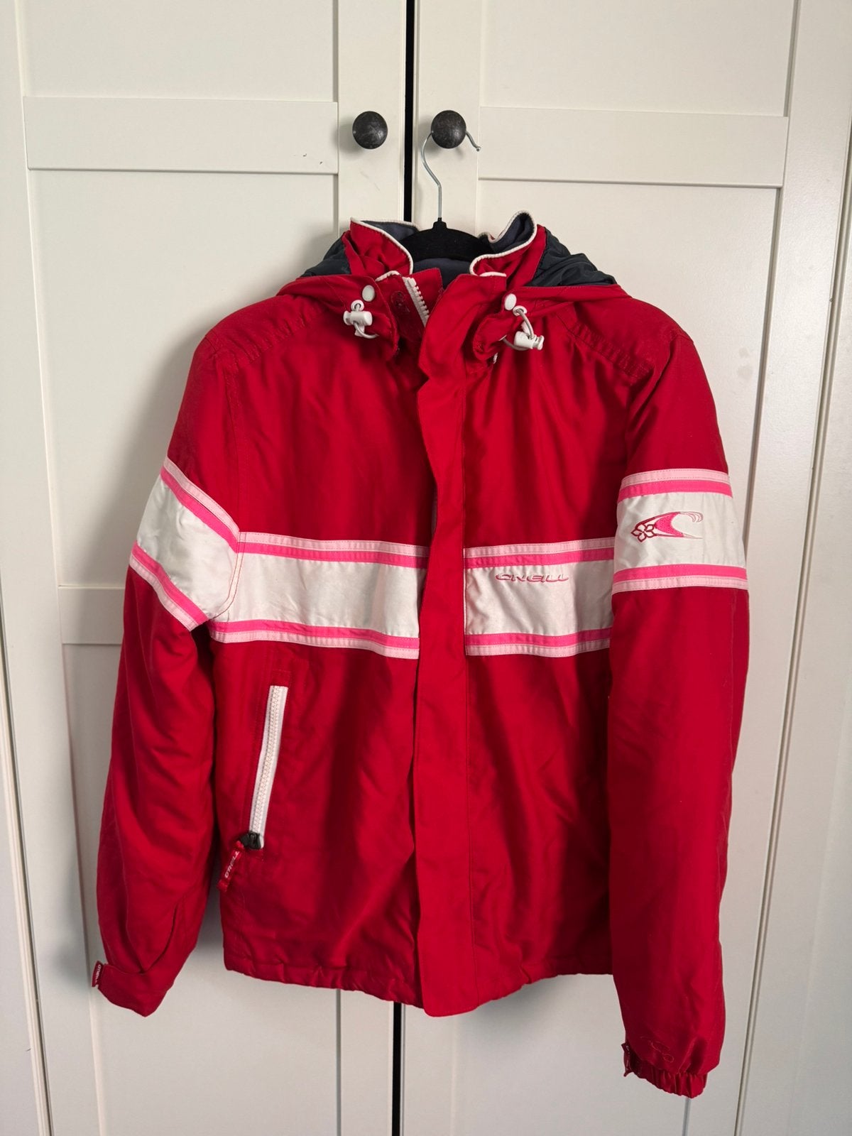 O’neill ski jas rood maat L dames, Overige merken, 160 tot 180 cm, Ophalen of Verzenden, Zo goed als nieuw