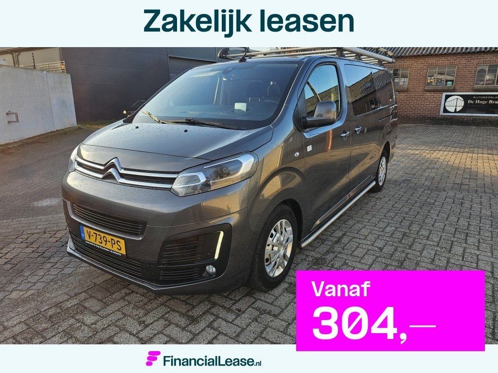 Citroën Jumpy 2.0 BlueHDI180BuS&S,Apk,Nap,Trekhaak, 1780 kg, Gebruikt, 4 cilinders, Origineel Nederlands