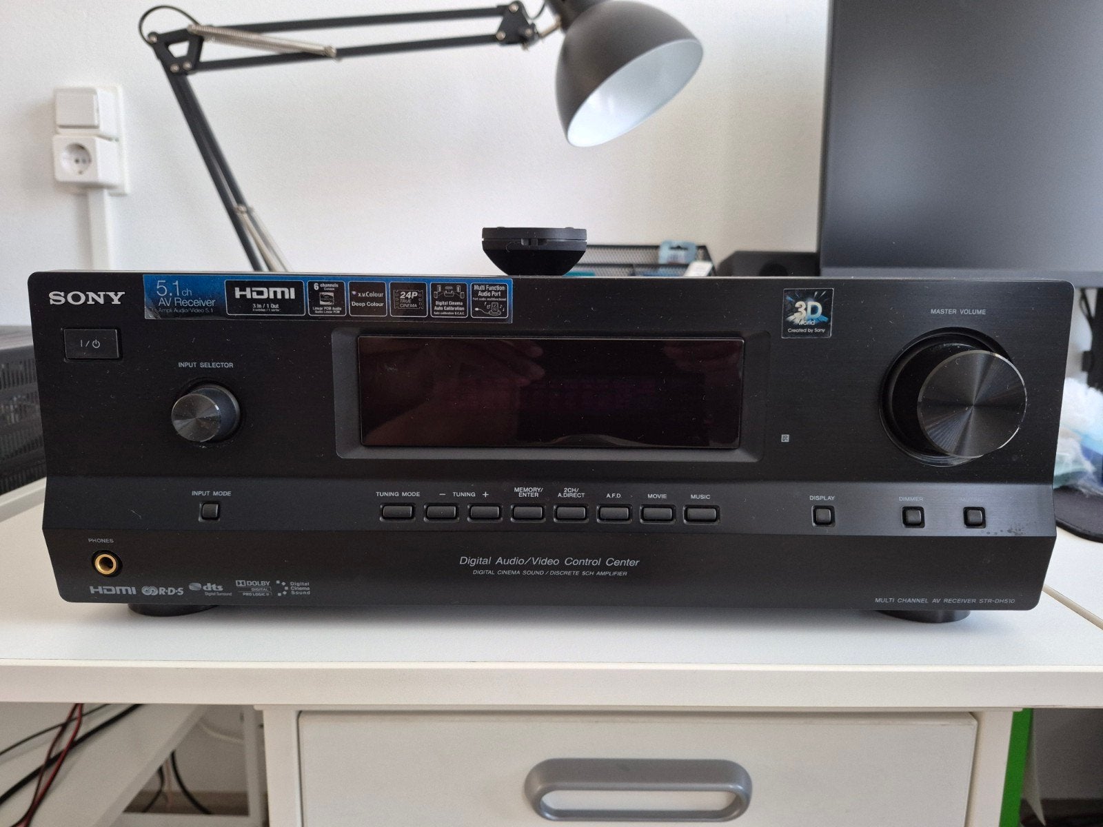 Te koop Sony Receiver DH510 Compleet, Ophalen, Zo goed als nieuw, 120 watt of meer, Sony