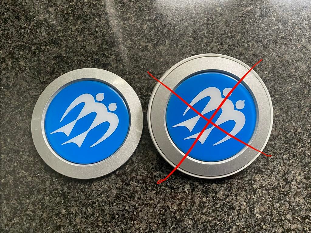 Knaus logo, achterkant Knaus Sport., Ophalen of Verzenden, Gebruikt