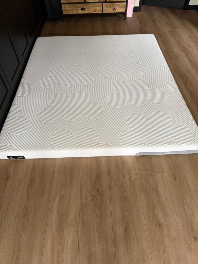 Cloudpillo Plus Topper, Huis en Inrichting, Slaapkamer | Matrassen en Bedbodems, Ophalen, 210 cm, Tweepersoons, Zo goed als nieuw
