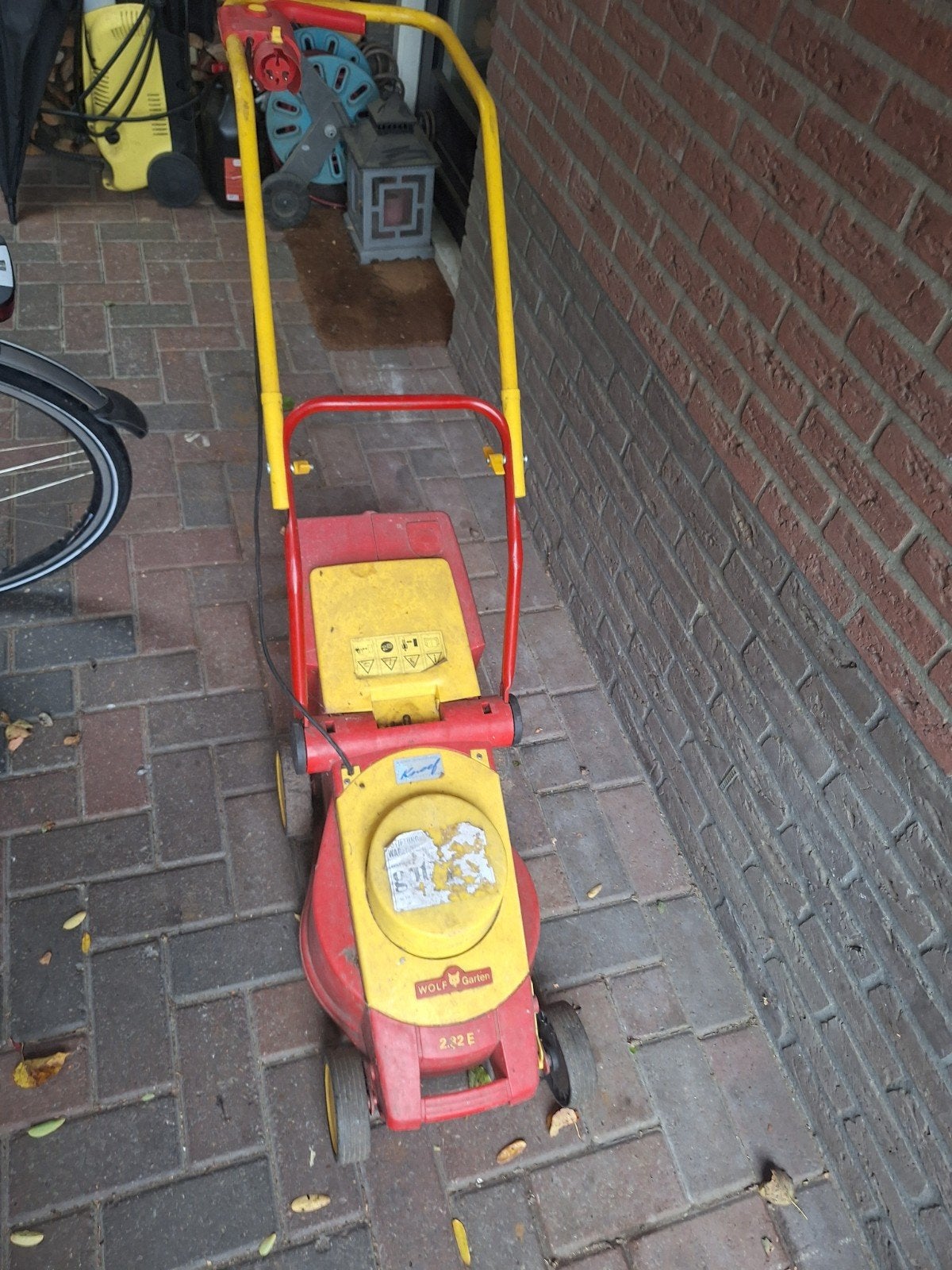 Wolf 2.32 E elektrische grasmaaier, Ophalen, Elektrische grasmaaier, 30 t/m 39 cm, Wolf Garten
