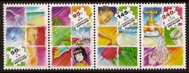 Nederlandse Antillen 1472a/d postfris Kinderpostzegels 2003, Ophalen of Verzenden, Postfris