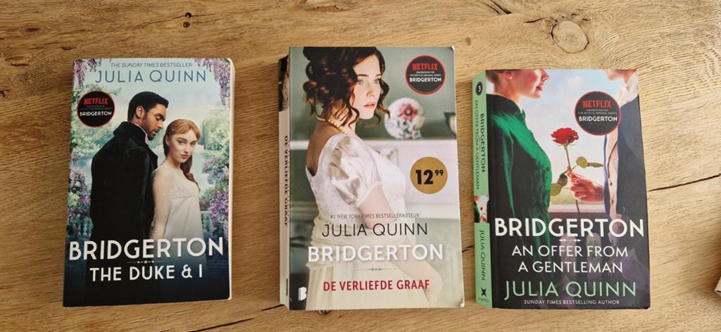 Bridgerton boeken, Boeken, Historische romans, Zo goed als nieuw, Ophalen of Verzenden