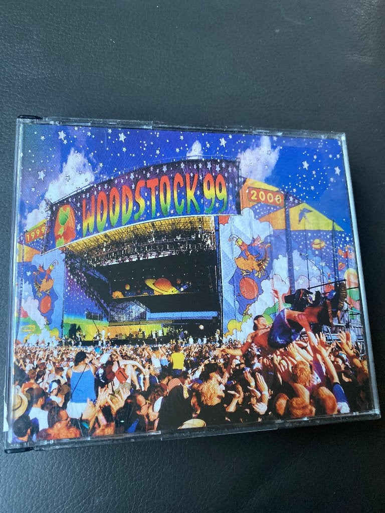 Woodstock 99 CD - Live-album van het legendarische festival, Gebruikt, Ophalen of Verzenden, Live-album, Inclusief boekje