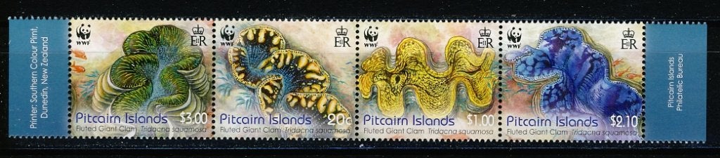 Pitcairn 865/68 WWF 2012 postfris, Ophalen of Verzenden, Postfris, Dier of Natuur