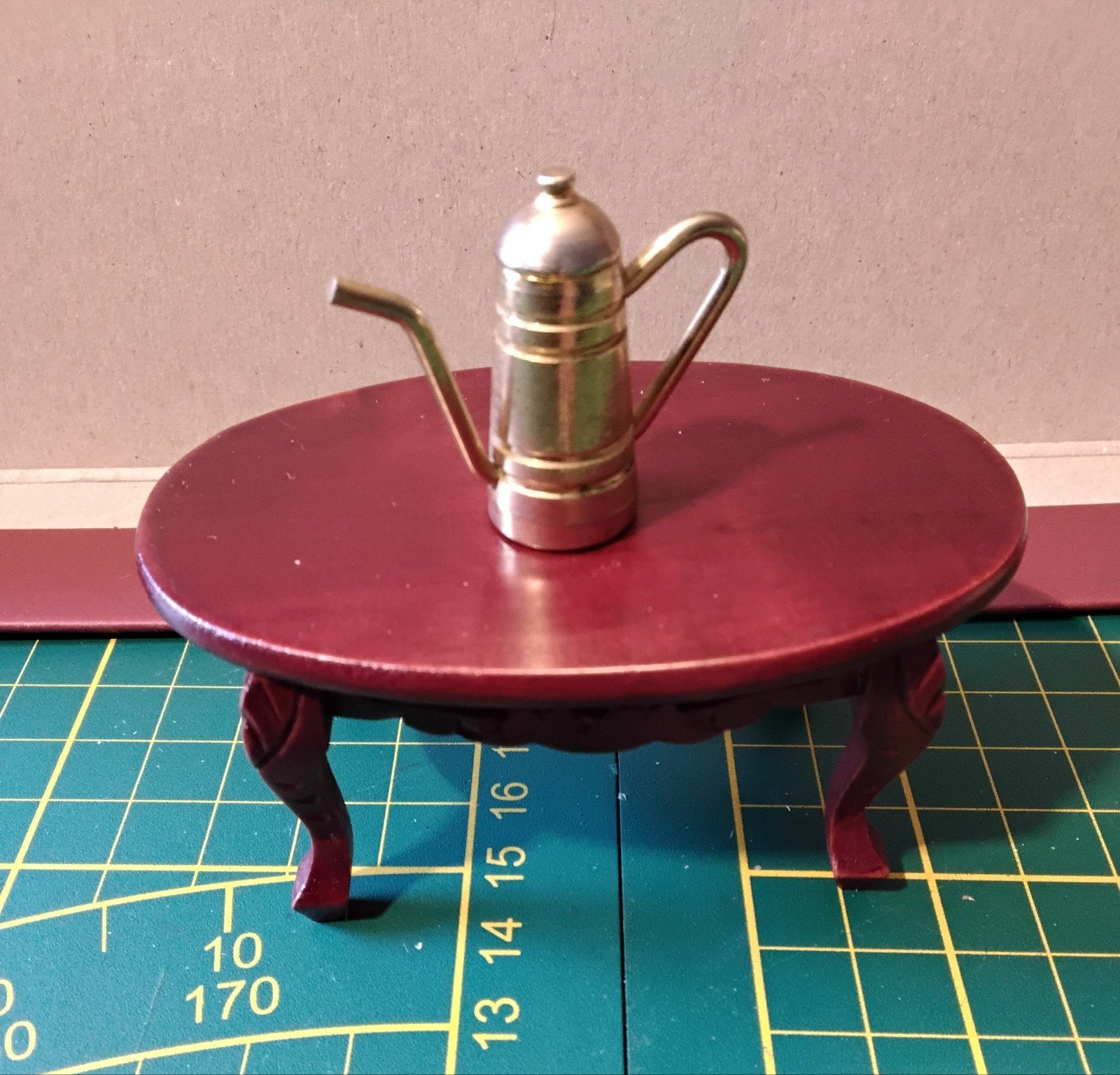 Koperen koffiepot 1:12, Ophalen of Verzenden, Poppenhuis